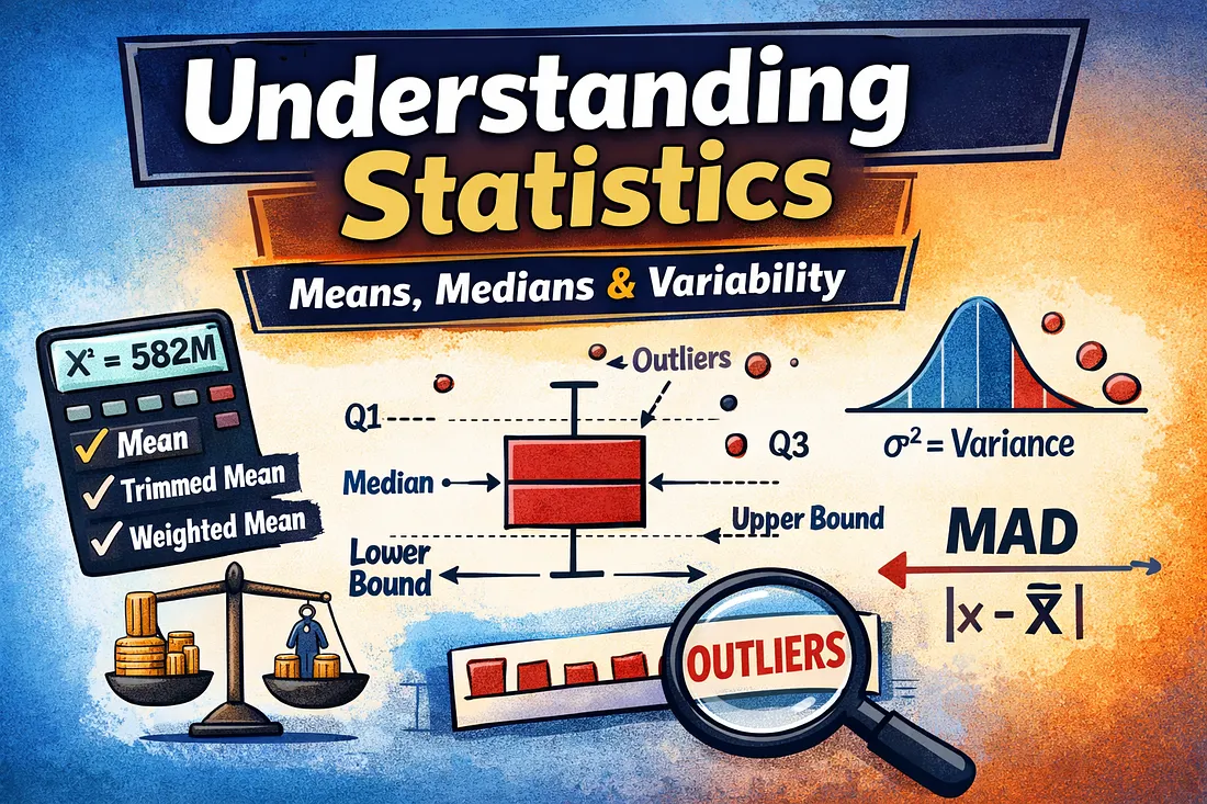 Location Estimates & Variability Explained with Box Plots